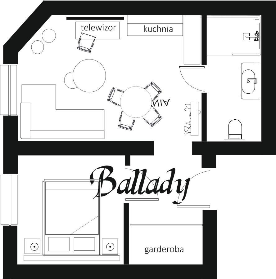 Dk Premium Ballady I Romanse 奥尔什丁 外观 照片